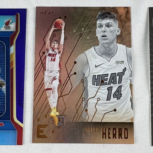 Miami Heat 12 Card Lot NM Herro RC O’Neal Wade Payton Mourning Nunn Rice Adebayo - Picture 4 of 13